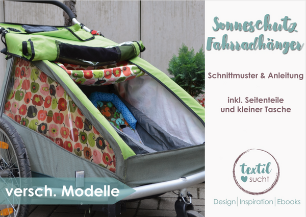 Freebook Sonnenschutz für den Kinderwagen » Textilsucht®