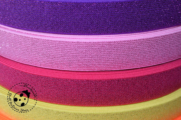 Sharplace 5 Meter Gummilitze Hosengummi Gummiband Elastische Band für,  Gürtel, Vorhang, Bekleidung, Heimtextilien, Grau